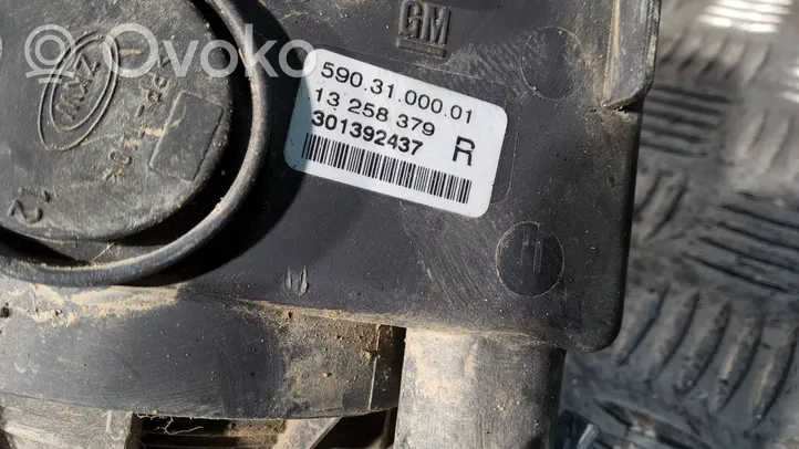 Opel Vectra C Światło przeciwmgłowe przednie 13258379