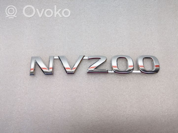 Nissan NV200 Valmistajan merkki/mallikirjaimet 