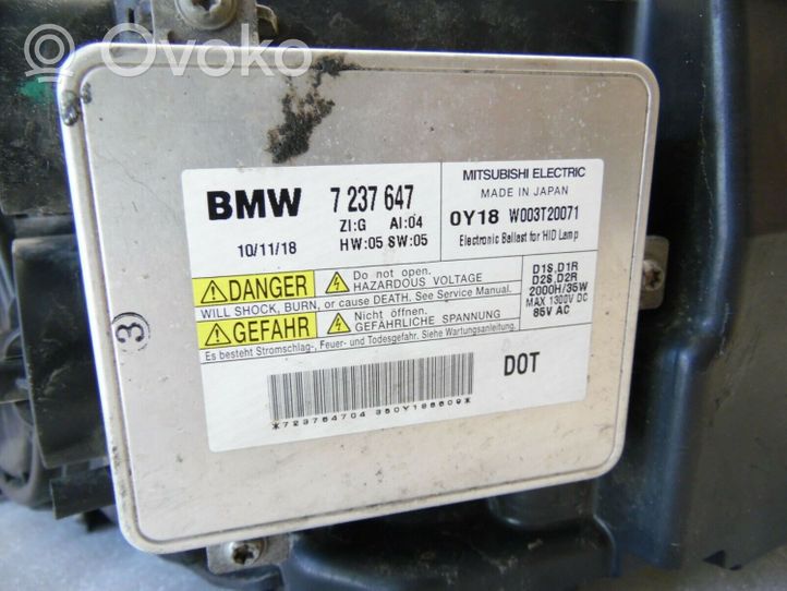 BMW 5 F10 F11 Lampa przednia 7203252