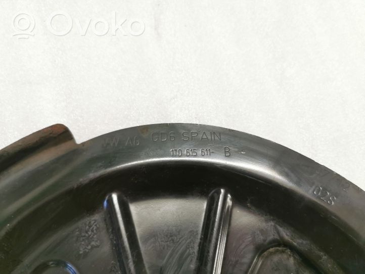 Skoda Octavia Mk2 (1Z) Lamiera paraspruzzi del disco del freno posteriore 170615611B