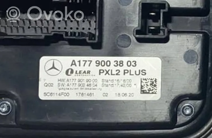 Mercedes-Benz A W177 Xenon-valojen ohjainlaite/moduuli A1779003803