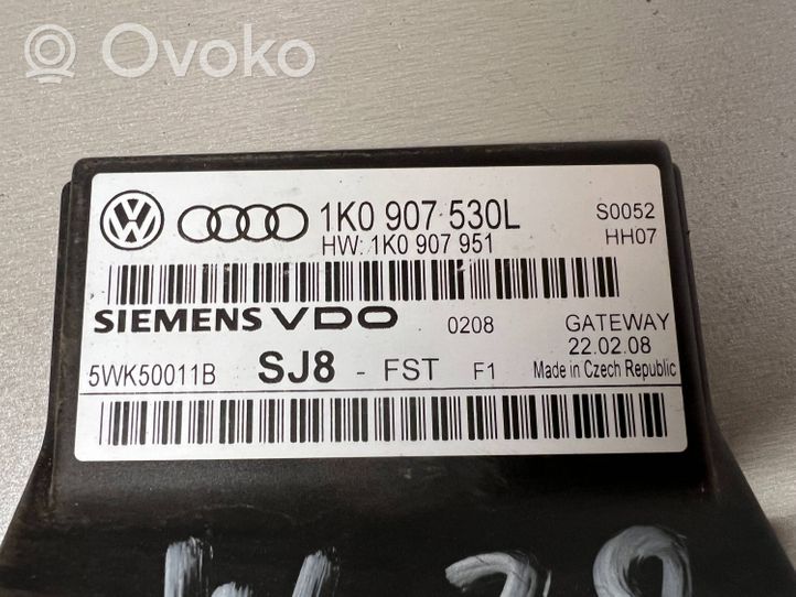 Volkswagen Golf V Moduł sterowania Gateway 1K0907530L