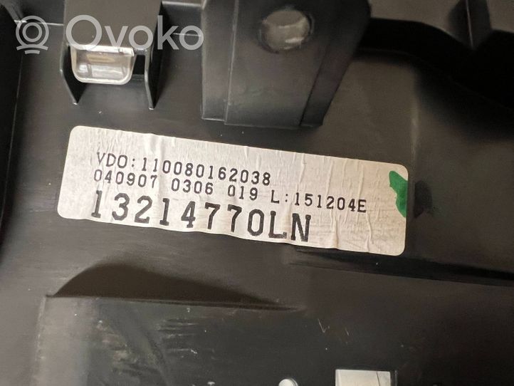 Opel Meriva A Compteur de vitesse tableau de bord 13214770LN