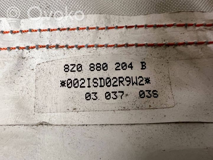 Audi A2 Keleivio oro pagalvė 8Z0880204B