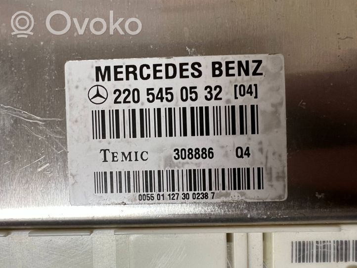 Mercedes-Benz S W220 Centralina/modulo del motore 2205450532