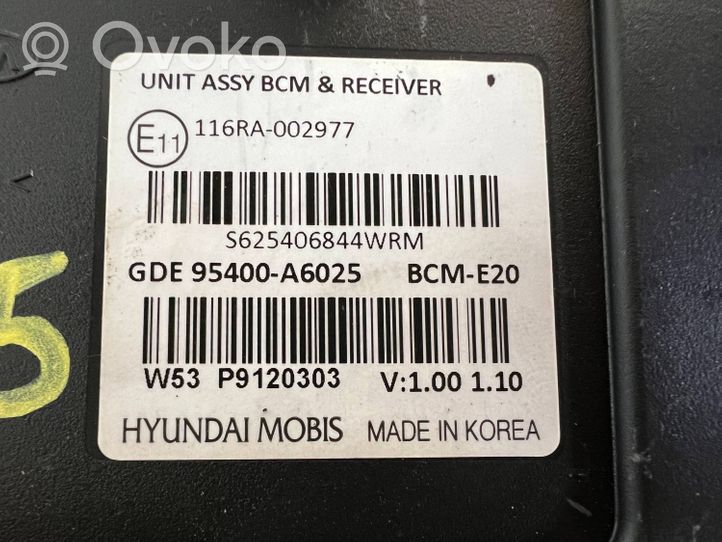Hyundai i30 Moduł / Sterownik komfortu 95400A6025