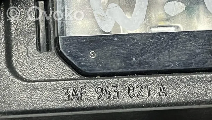 Volkswagen Sharan Lampa oświetlenia tylnej tablicy rejestracyjnej 3AF943021A