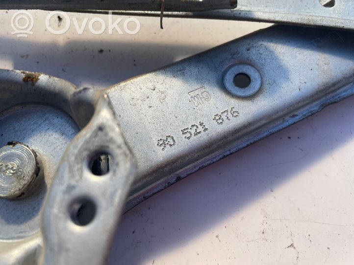 Opel Astra G Mechanizm podnoszenia szyby przedniej bez silnika 90521876