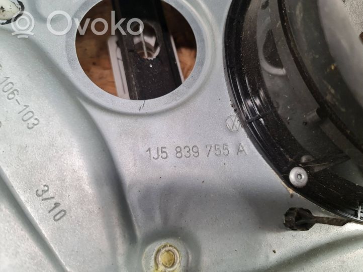 Volkswagen Bora Takaikkunan nostomekanismi ilman moottoria 1J5839729G