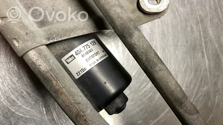 Volvo S80 Mechanizm i silniczek wycieraczek szyby przedniej / czołowej 8648343