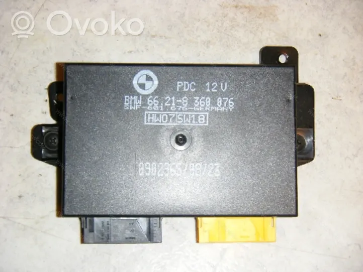 BMW 5 E34 Centralina/modulo sensori di parcheggio PDC 66218363092