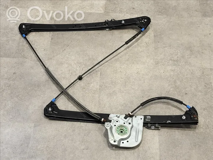 BMW X5 E53 Mechanizm podnoszenia szyby przedniej bez silnika 51338254912