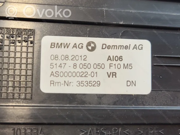 BMW 5 F10 F11 Slenksčio dalis 51478050050