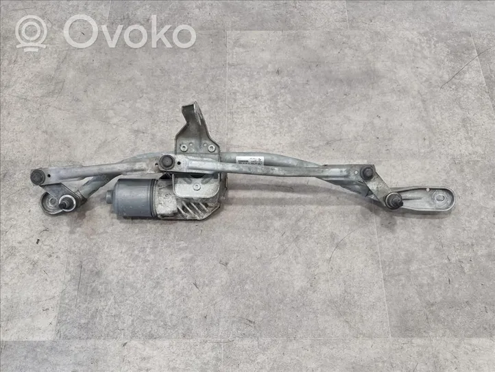 BMW 5 F10 F11 Mechanizm wycieraczek szyby przedniej / czołowej 61617306266