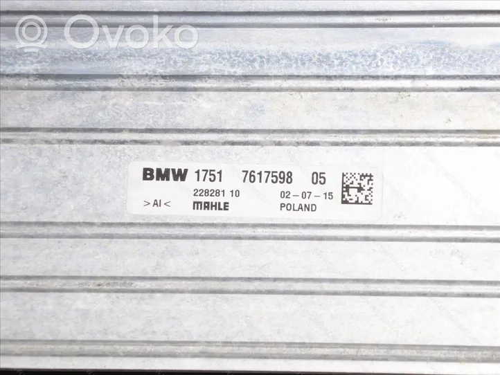 BMW X1 F48 F49 Välijäähdyttimen jäähdytin 17517617598