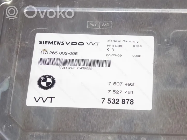 BMW 6 E63 E64 Variklio valdymo blokas 11377575654