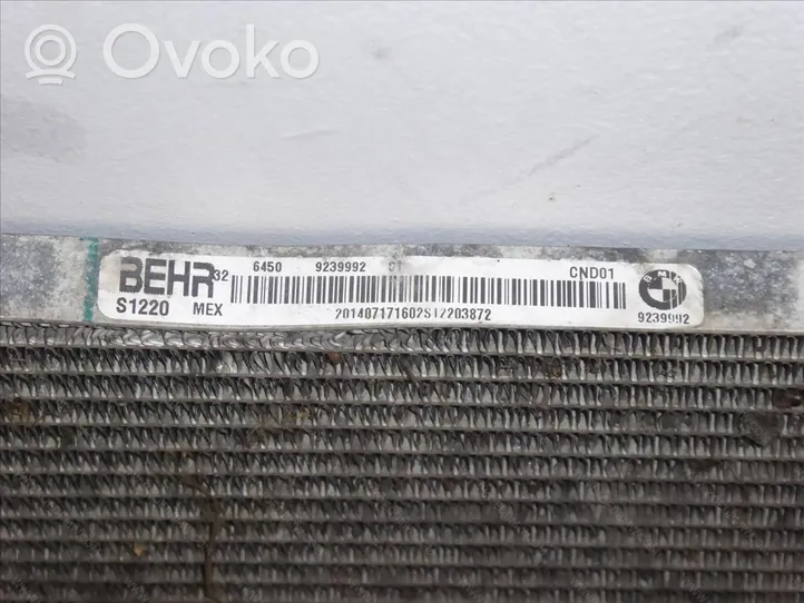 BMW X5 F15 Oro kondicionieriaus radiatorius aušinimo 64509239992