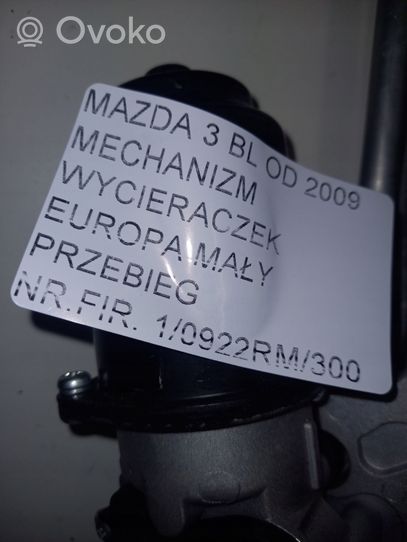 Mazda 3 II Etupyyhkimen vivusto ja moottori 