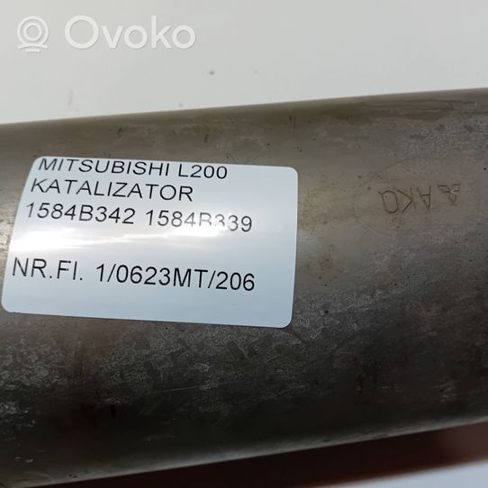 Mitsubishi L200 Filtr cząstek stałych Katalizator / FAP / DPF 1584B342