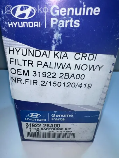 Hyundai Santa Fe Filtro carburante 319222BA00