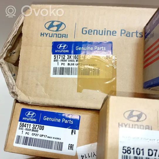 Hyundai i40 Set dischi freno e pinze 517123K160