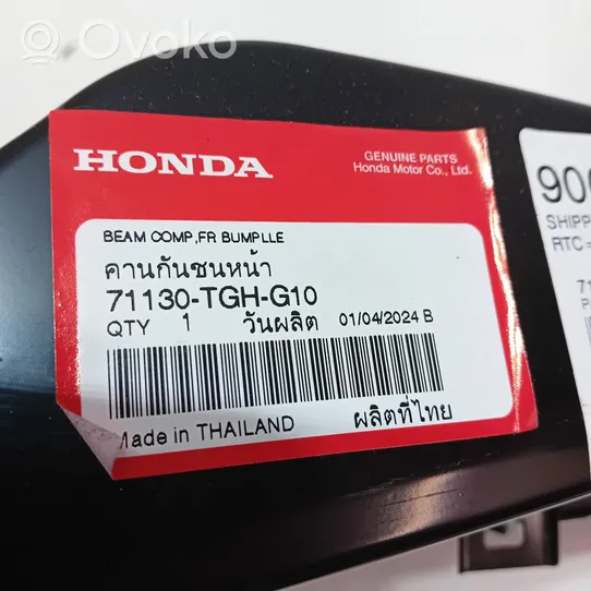 Honda Civic X Renfort de pare-chocs avant 71130TGHG10