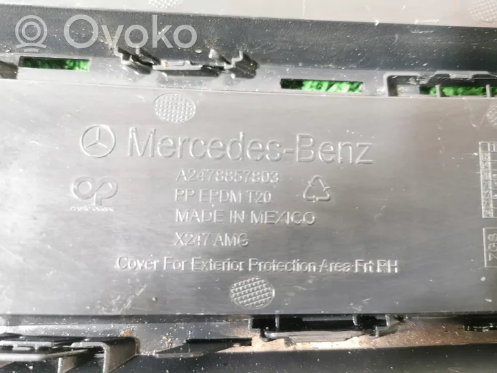 Mercedes-Benz GLB x247 Grotelės apatinės (trijų dalių) A2478857803