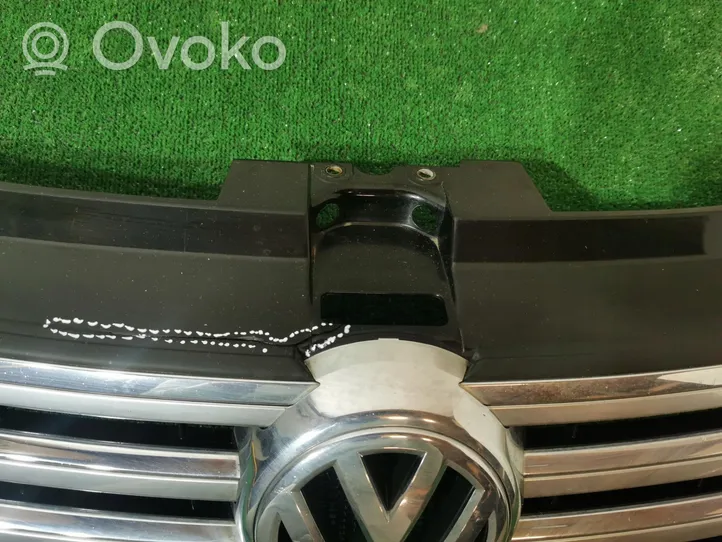 Volkswagen Phaeton Maskownica / Grill / Atrapa górna chłodnicy 3D0853653F