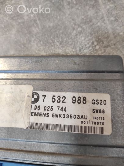 BMW X5 E53 Centralina/modulo scatola del cambio 7532988