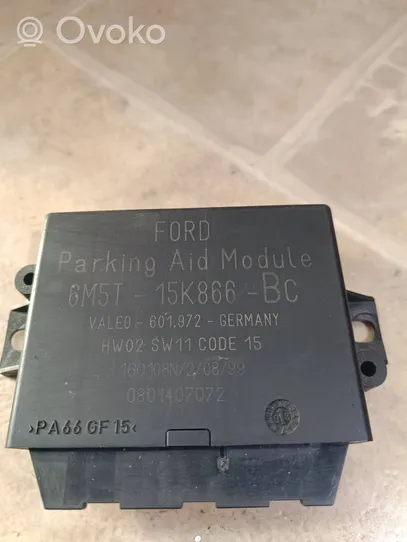 Ford C-MAX I Parking PDC control unit/module 6M5T15K866BC