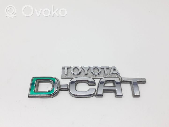 Toyota Avensis T270 Inny emblemat / znaczek 