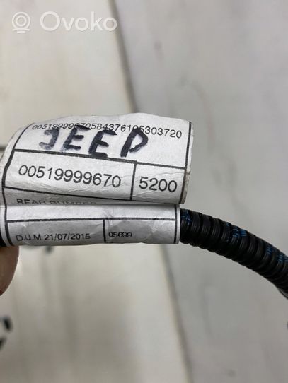 Jeep Renegade Inna wiązka przewodów / kabli 00519999670