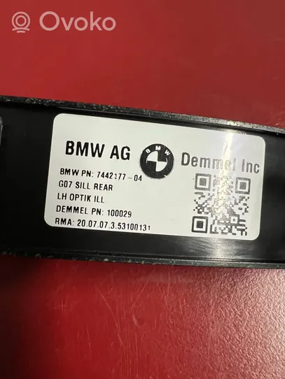 BMW X7 G07 Galinio slenksčio apdaila (vidinė) 7442177