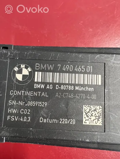 BMW X3 G01 Sėdynės valdymo blokas 7490465