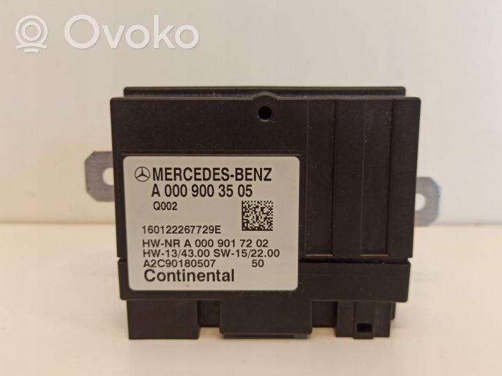 Mercedes-Benz C W205 Relè pompa del carburante A0009003505