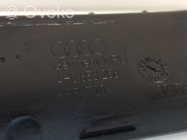 Audi A8 S8 D4 4H Rivestimento della copertura ripiano portaoggetti 4H0853268