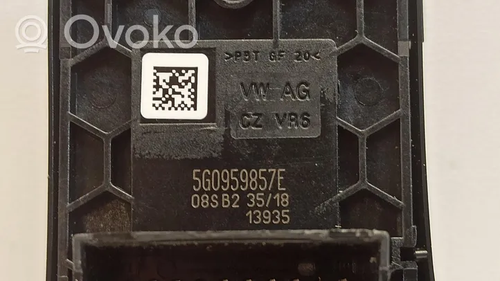 Volkswagen Tiguan Przełącznik / Przycisk otwierania szyb 5G0959857E