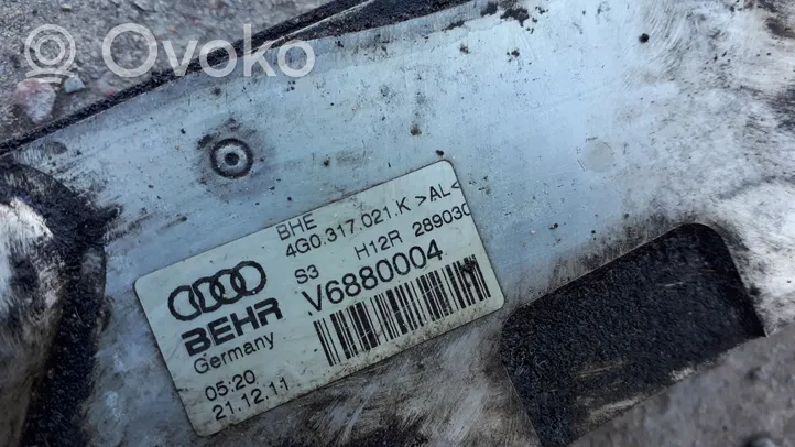 Audi A7 S7 4G Vaihteistoöljyn jäähdytin (käytetyt) 4G0317021K