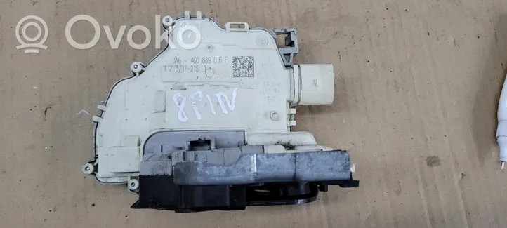 Audi A5 Serrure de porte arrière 4G0839016F