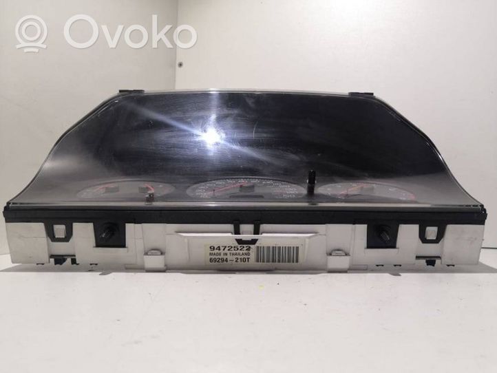 Volvo C70 Compteur de vitesse tableau de bord 9472522