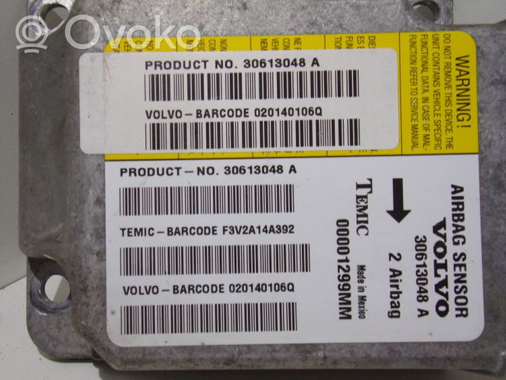 Volvo S40, V40 Turvatyynyn ohjainlaite/moduuli 00001299MM