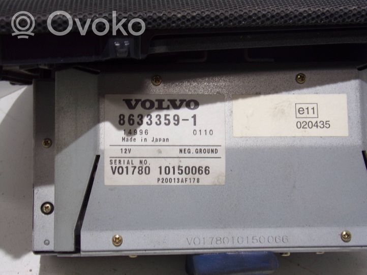 Volvo S60 Radio/CD/DVD/GPS-pääyksikkö 86333591