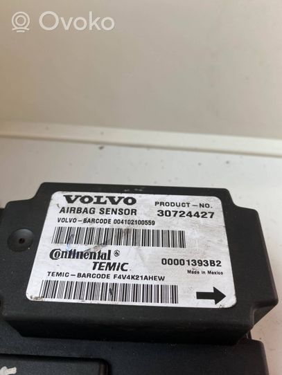 Volvo S40 Oro pagalvių valdymo blokas 30724427