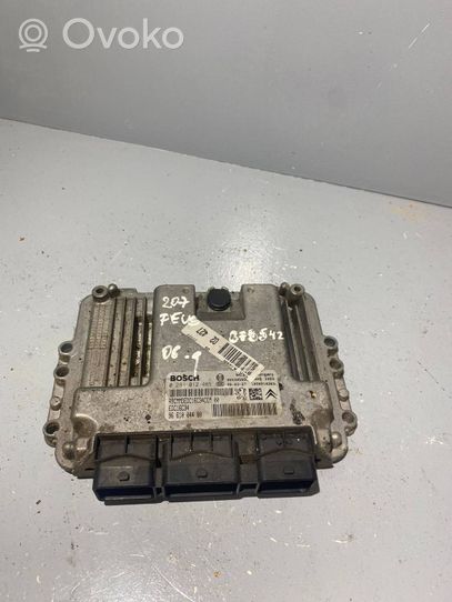 Peugeot 207 Sterownik / Moduł ECU 9661004480