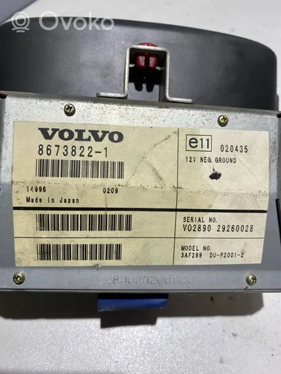 Volvo S60 Unità principale autoradio/CD/DVD/GPS 8673822