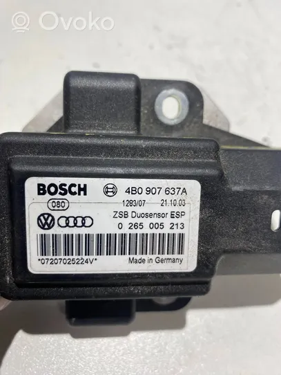 Volkswagen PASSAT B5.5 ESP acceleration yaw rate sensor 4B0907637A