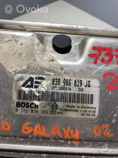 Ford Galaxy Sterownik / Moduł ECU 038906019JG