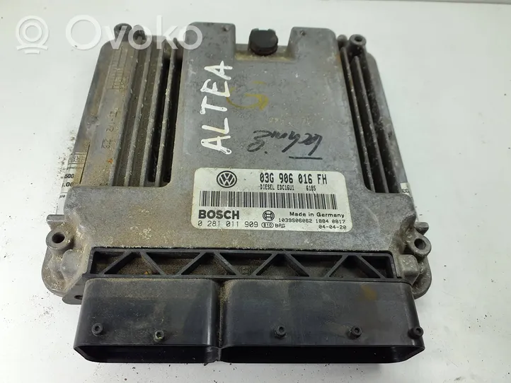 Seat Altea Sterownik / Moduł ECU 03G906016FH