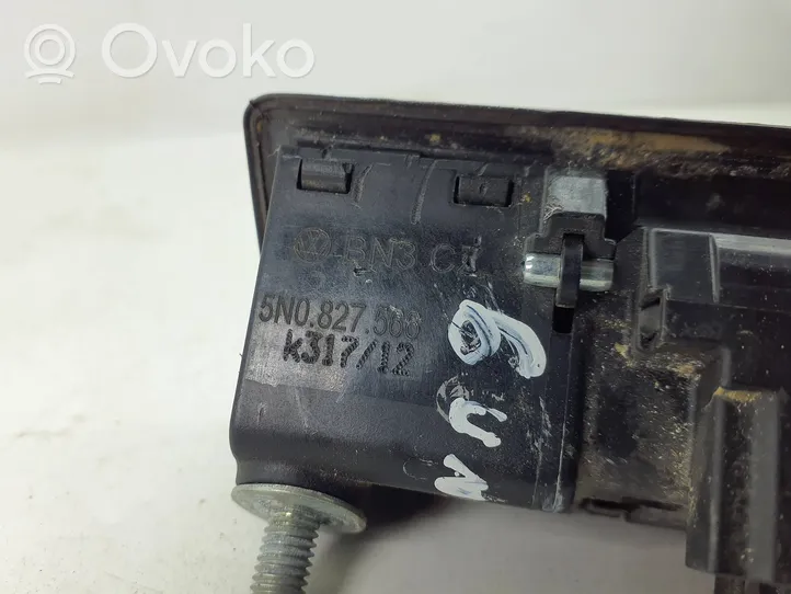 Volkswagen Golf VI Uchwyt / Rączka zewnętrzna otwierania klapy tylnej / bagażnika 5N0827566