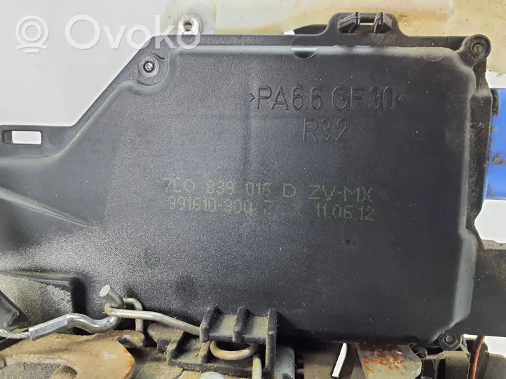 Volkswagen Golf VI Zamek drzwi tylnych 7L0839016D